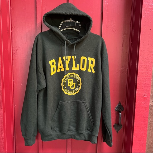 Baylor University Green Hoodie!! - Picture 1 of 3